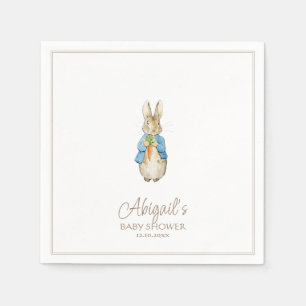 Classic Peter the Rabbit Baby Shower Serviette
