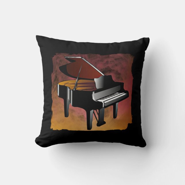 Classic Piano Design Geschenke Kissen (Vorderseite)