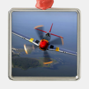 Classic Plane Silbernes Ornament