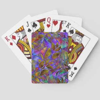 Classic Playing Cards Abstraktes Hartglas Spielkarten