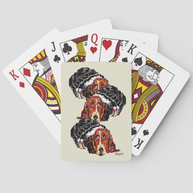 Classic Playing Cards: Basset Hound Spielkarten (Rückseite)
