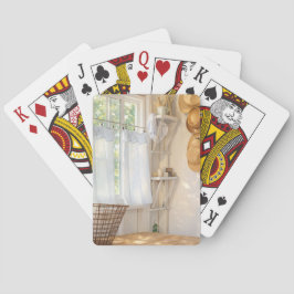 Classic Playing Cards Curtain in the Wind Spielkarten