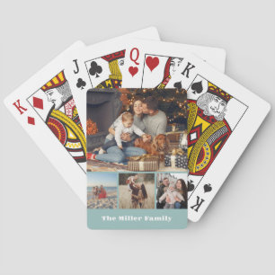 Classic Playing Cards für Familien-FotoCollage Spielkarten