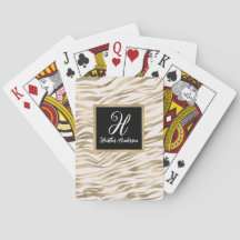 Classic Playing Cards für Monogramm