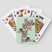 Classic Playing Cards German Shepherd