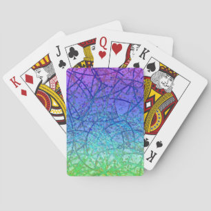 Classic Playing Cards Grunge Abstrakte Kunst Spielkarten