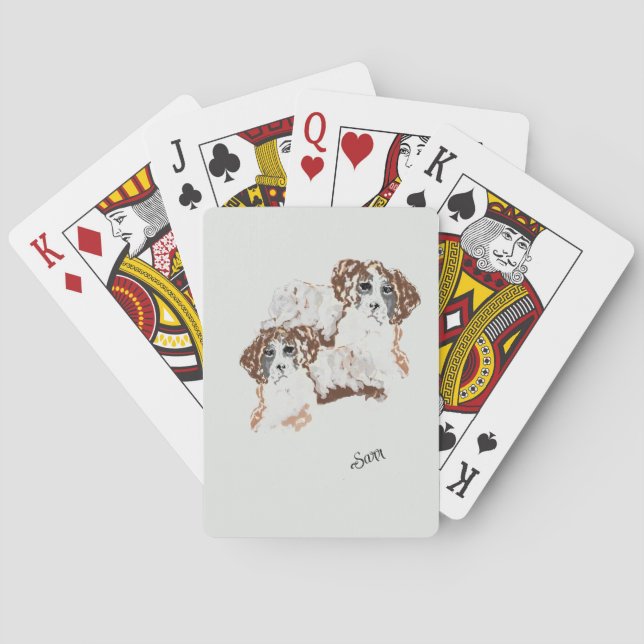 Classic Playing Cards : Hunde in der Welt Spielkarten (Rückseite)