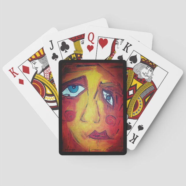 Classic Playing Cards mit Art "Frauen nicht gekleb Spielkarten (Rückseite)