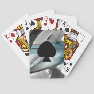 Classic Playing Cards Trend Abstrakt Blue Ocean Spielkarten