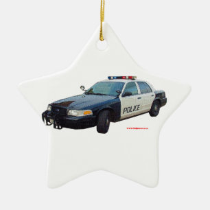 Classic_Police_Car_Black_White Keramikornament