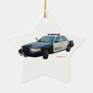 Classic_Police_Car_Black_White Keramikornament