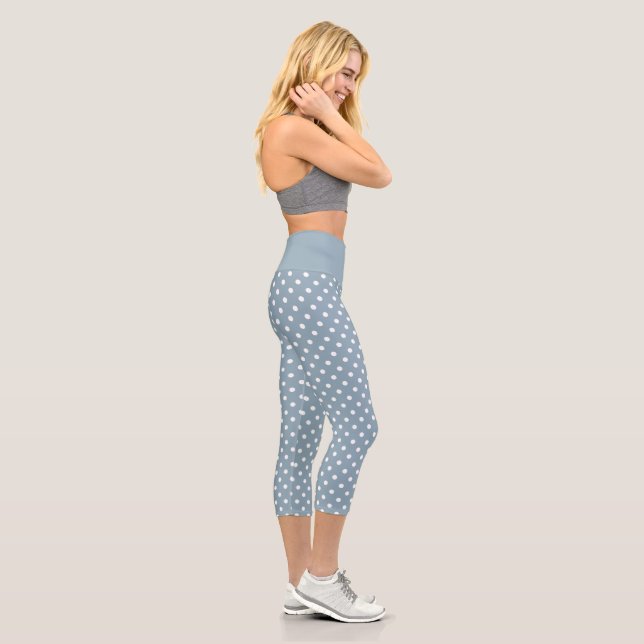 Classic Polka Dot Capri Leggings (Rechts)