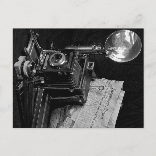 Classic Press Camera Postkarte (Vorderseite)