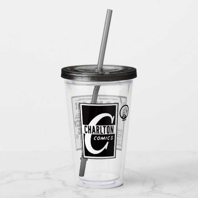 Classic PUDGY PIG (P.S.A.) Tumbler Acryltrinkbecher (Rückseite)