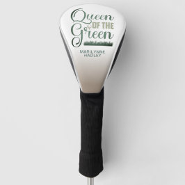 Classic Queen of the Green Golf Headcover