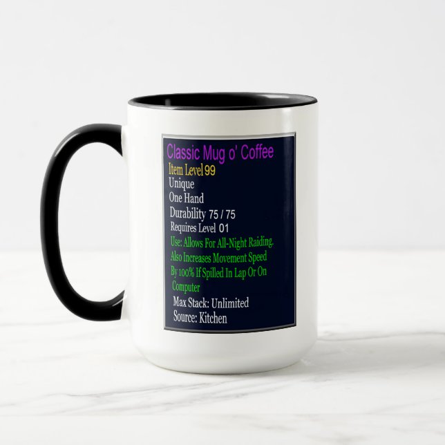 Classic Raider's Tasse o' Coffee (Links)