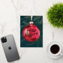 Classic Red Ball Weihnachtsbaum