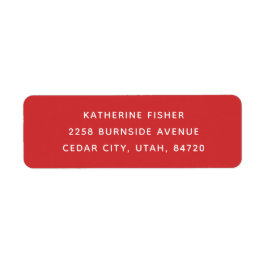 Classic Red Christmas Holiday | Minimalistisch