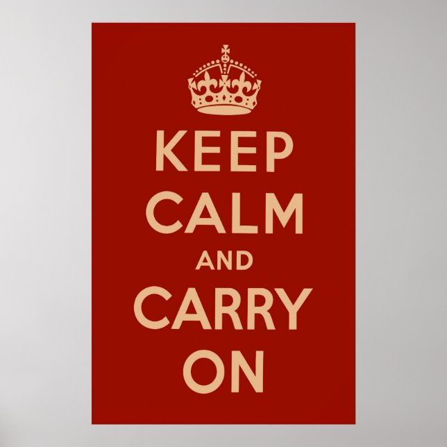 Classic Red Poster (Vorne)