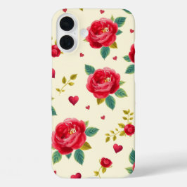 Classic Red Roses iPhone Case