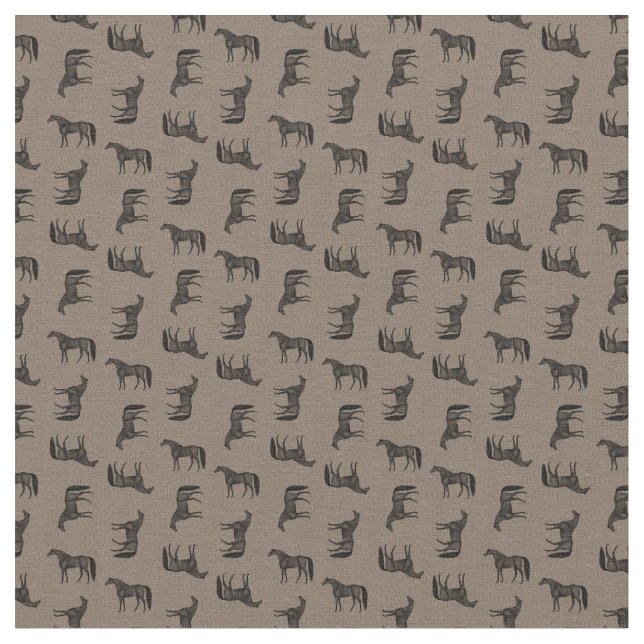 Classic Reitpferde CUSTOM BG FARBE Stoff (Nahaufnahme)