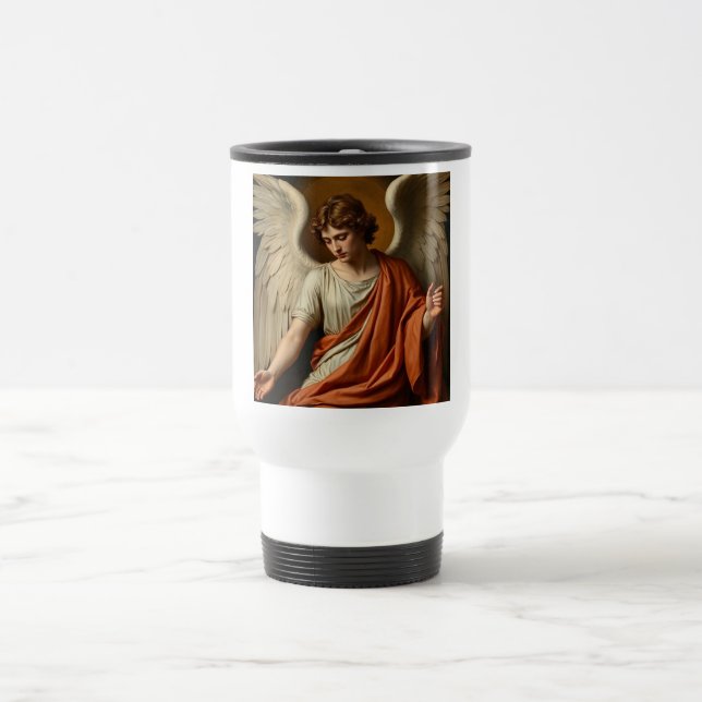 Classic Renaissance Angel Travel Mug Reisebecher (Mittel)