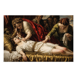 Classic Renaissance Style Oil Painting The Virgin Fotodruck