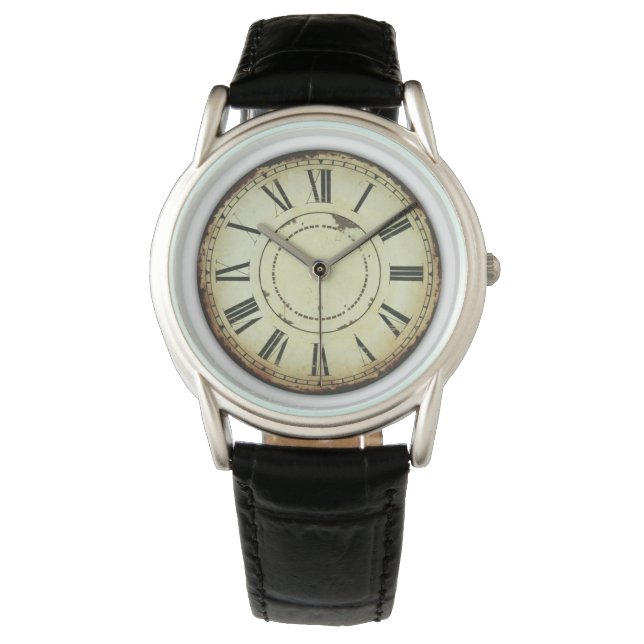 Classic Retro Armbanduhr (Vorderseite)