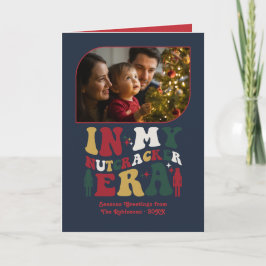 Classic Retro Fun Retro Christmas Photos Feiertagskarte