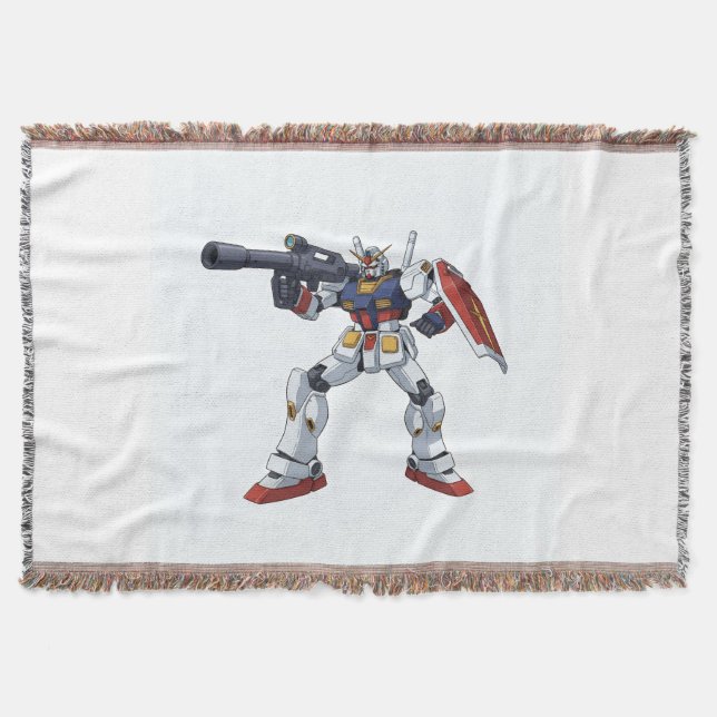 Classic Retro RX-78-2 Gundam Mecha Anime Illustrat Decke (Vorderseite)