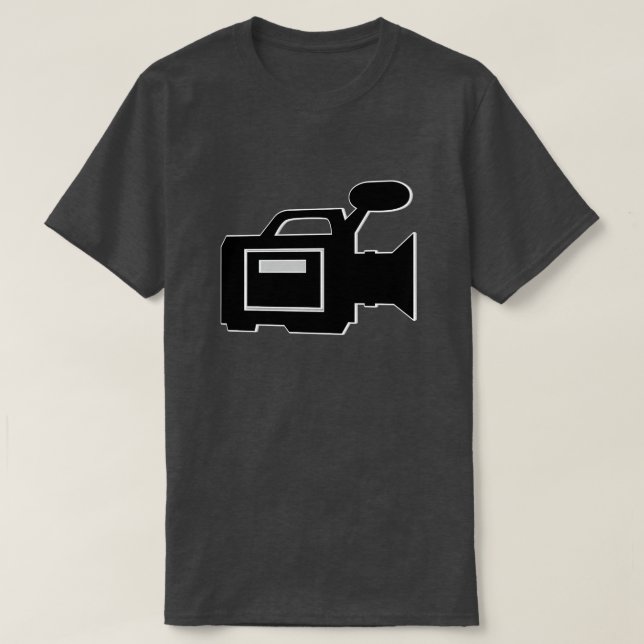 CLASSIC RETRO VIDEO CAMERA T-Shirt (Design vorne)