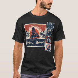 Classic retro vintage ships collection 2 T-Shirt