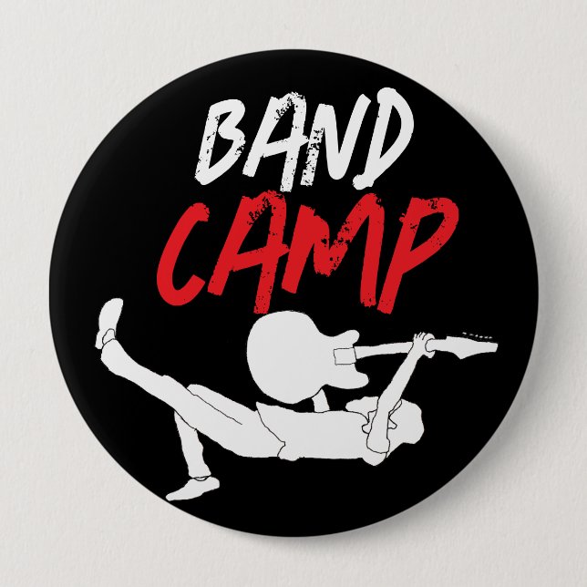 Classic Rock Band Camp Button (Vorderseite)