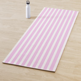 Classic Rose Vertical Stripped Yoga Mat Yogamatte