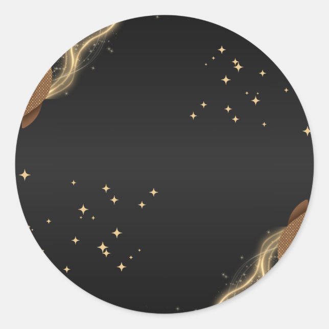 Classic Round Stickers  (Vorderseite)