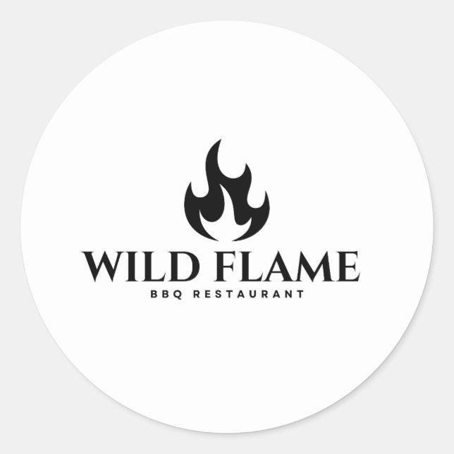 CLASSIC ROUND STICKERS  (Vorderseite)