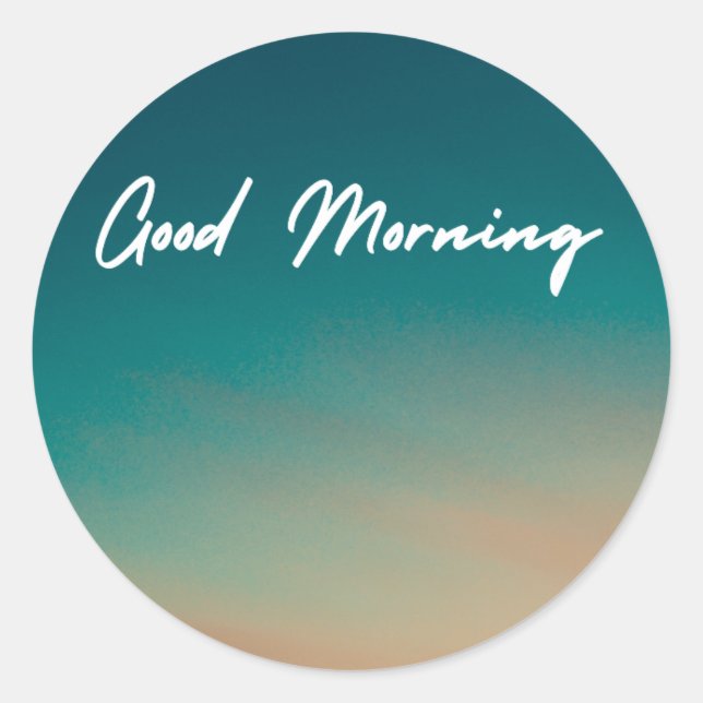 Classic Round Stickers  (Vorderseite)