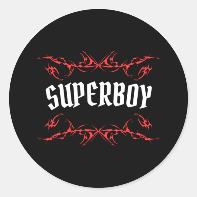 Classic Round Stickers  (Vorderseite)