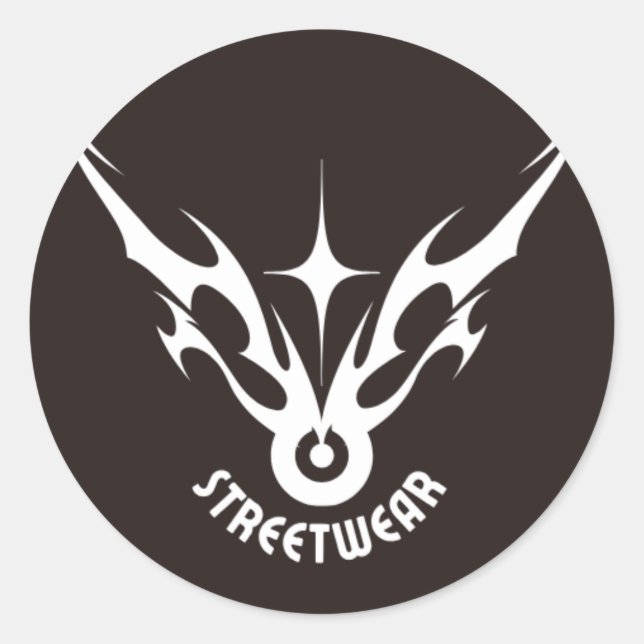 Classic Round Stickers  (Vorderseite)