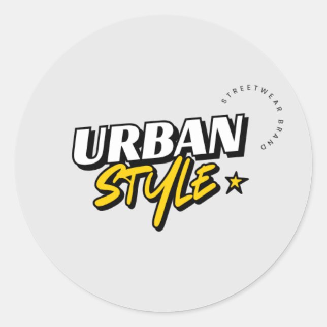 Classic Round Stickers  (Vorderseite)