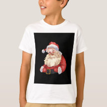 Classic Santa Claus Weihnachten T - Shirt"