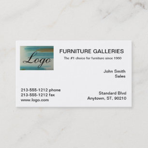 Classic Santa Fe Logo Business Cards Visitenkarte