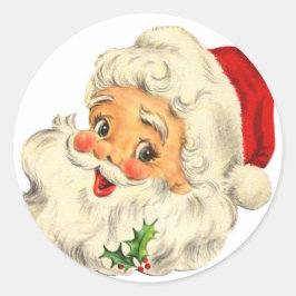 Classic Santa Stickers - schön