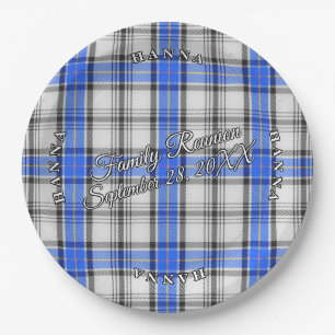 Classic Schotten Clan Hannay Tartan Event Pappteller