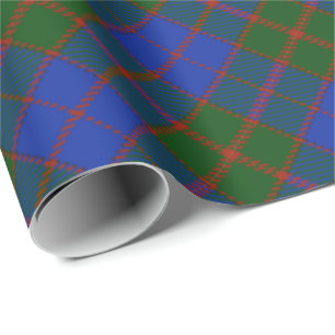 Classic Scottish Clan Tartan Kariert Gemustert Geschenkpapier