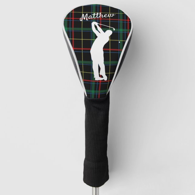 Classic Scottish Tartan Golf Head Cover  Headcover (Vorderseite)