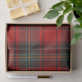 Classic Scottish Tartan Heritage Weihnachten Seidenpapier