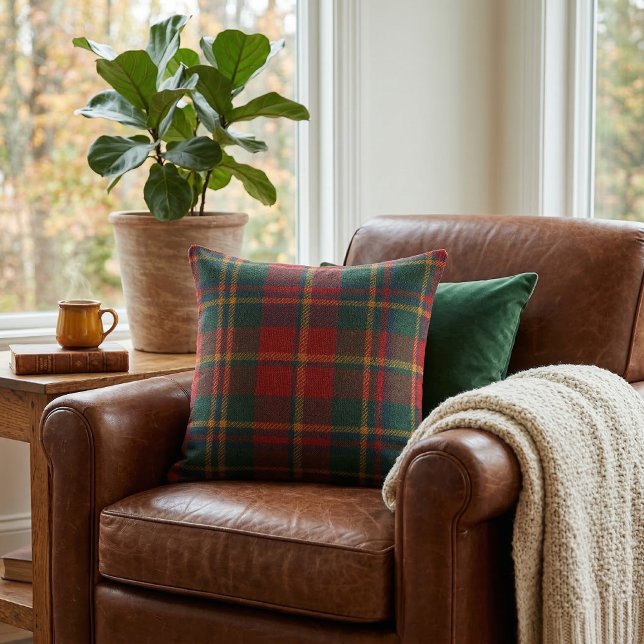 Classic Scottish Tartan Plaid Kissen (Von Creator hochgeladen)