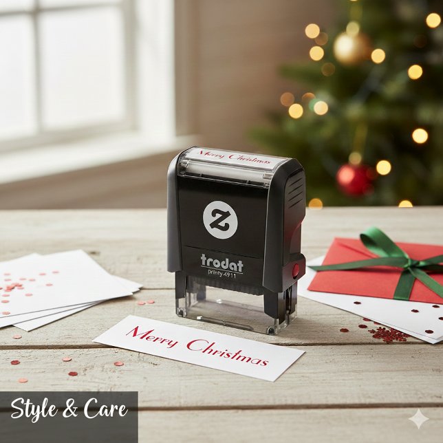 Classic Seasonal Emblem Created for Permastempel (Classic Seasonal Emblem Created for Self-inking Stamp)