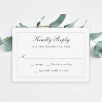 Classic Simple Elegante Wedding UAWG